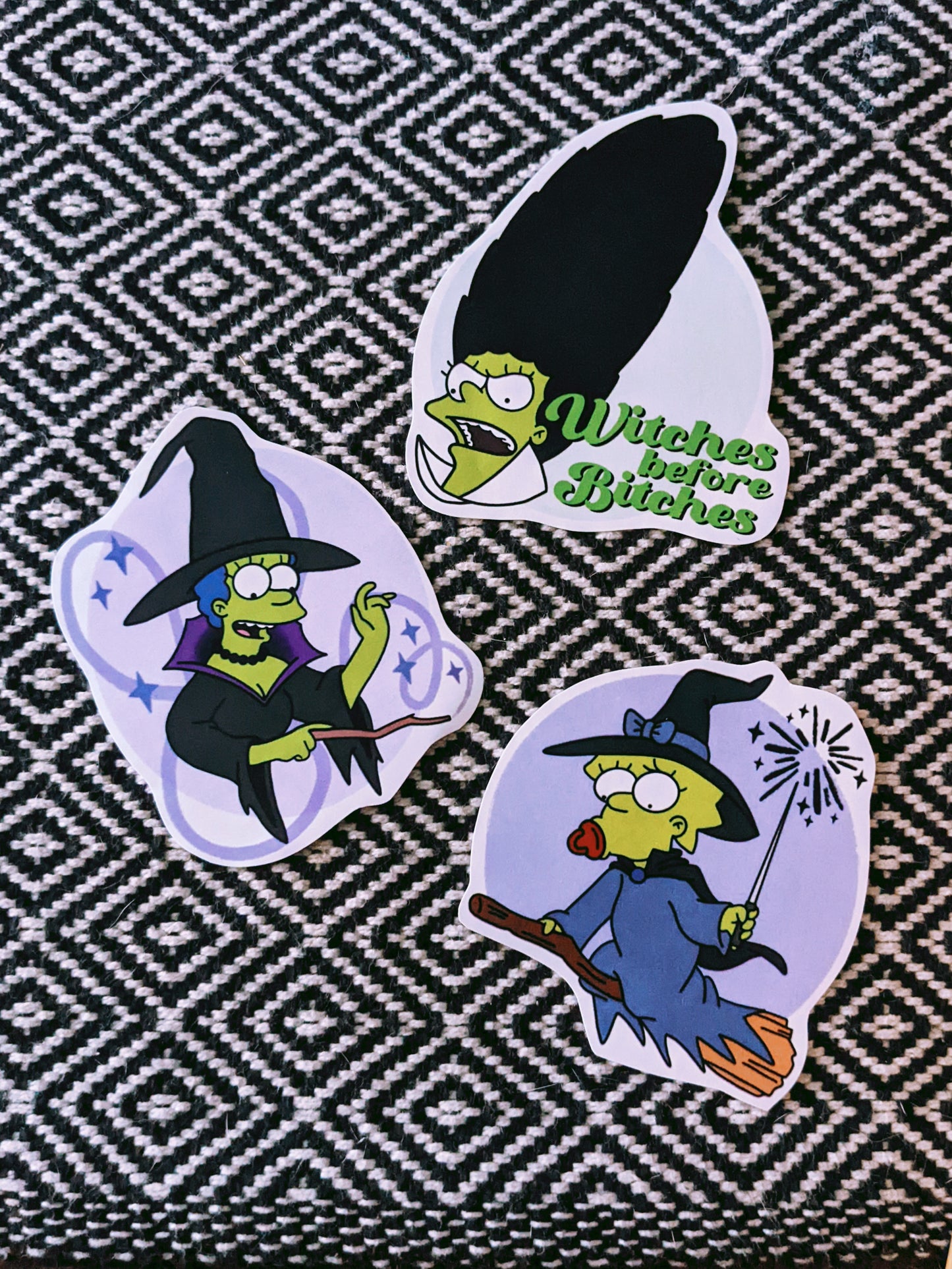 Simpsons Witches Sticker Pack