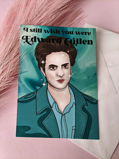 Edward Cullen Greeting Card