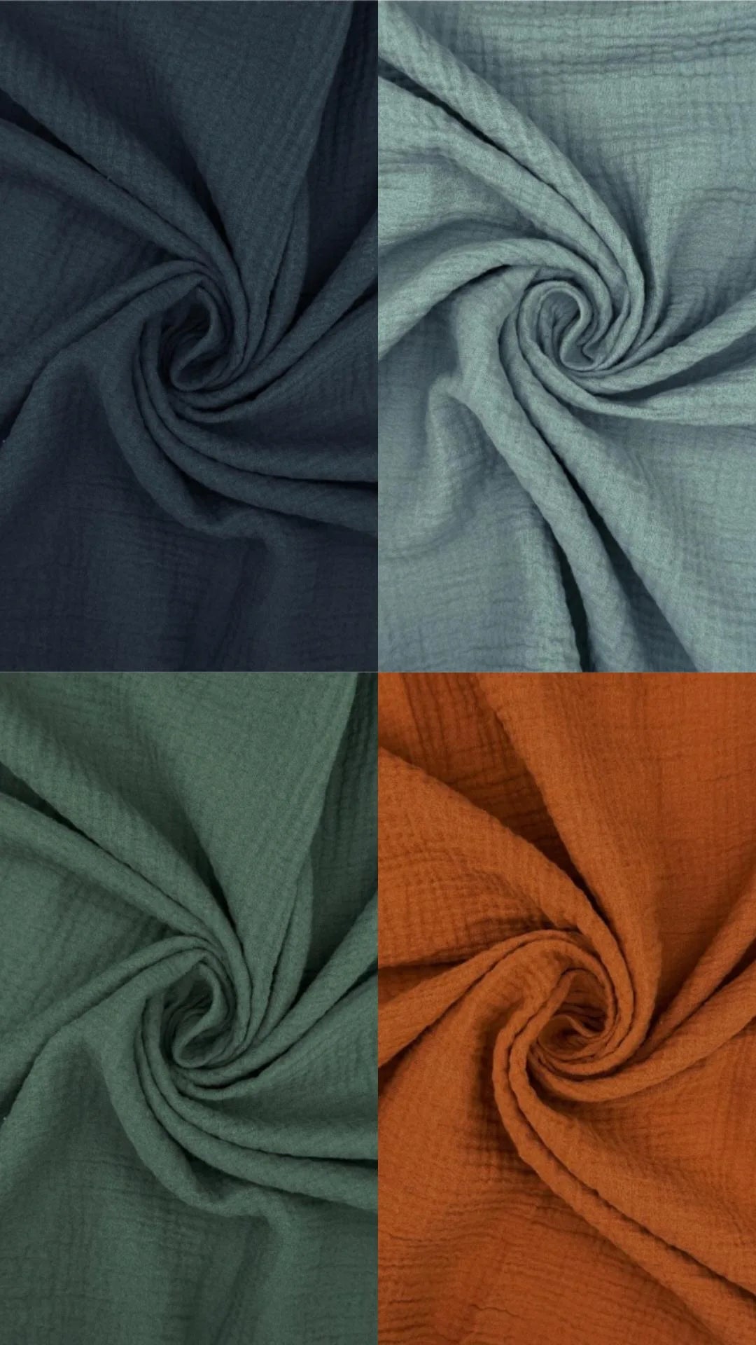 The Muslin Collection - Soft Fabric colour options & Dress Styles