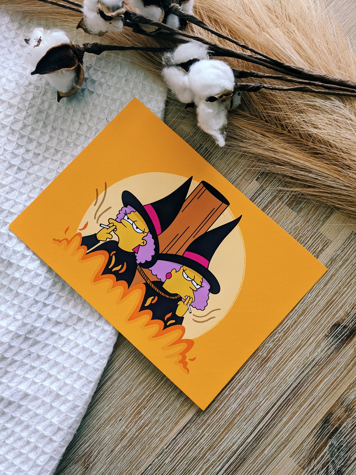 Simpsons Witches Art Print