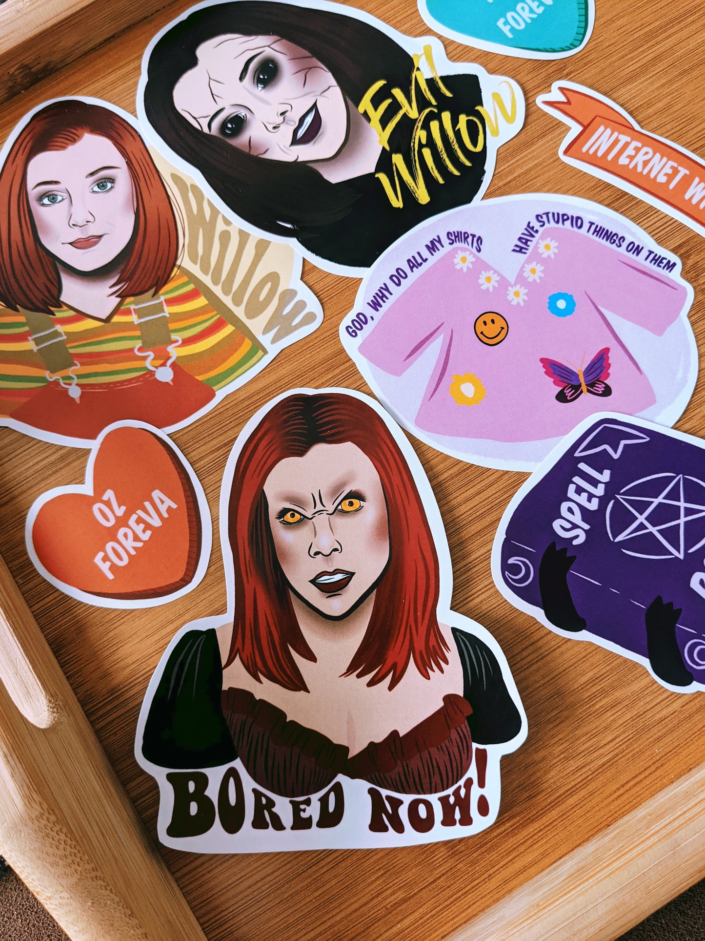 Buffy The Vampire Slayer Willow Sticker Pack