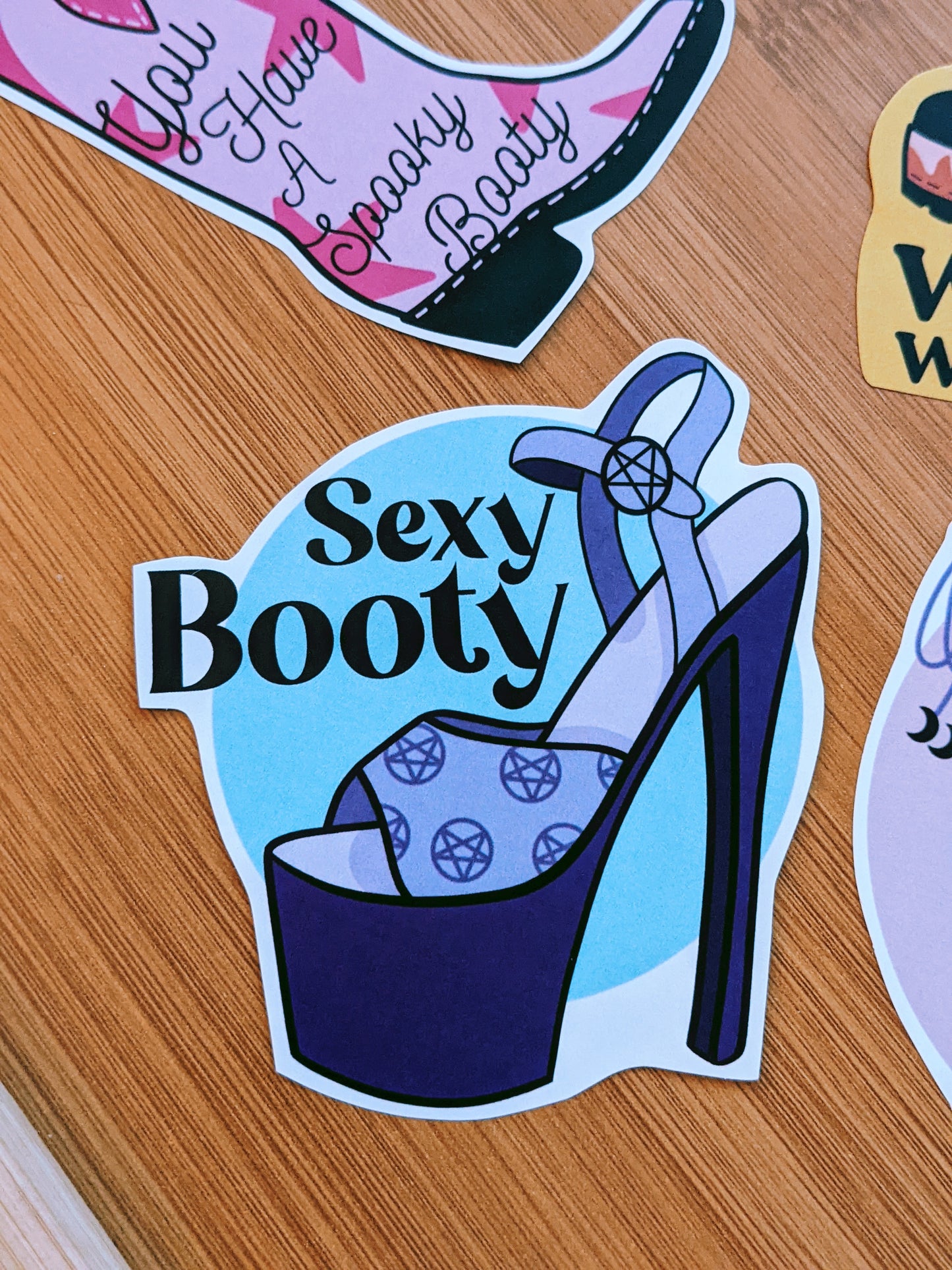 Spooky Boots Sticker Pack
